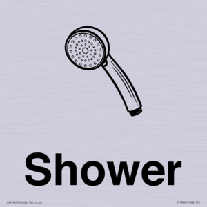 Dementia Shower sign
